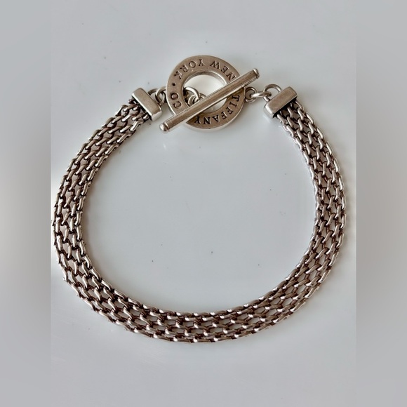 Tiffany & Co. Somerset Toggle Bracelet
Sterling Silver 925. Size 7" - Picture 9 of 9